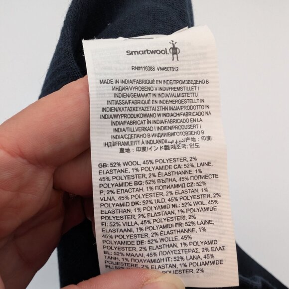 2 Pairs - Smartwool Women's Base Layer Leggings Bundle | Navy & Black - Picture 7 of 12